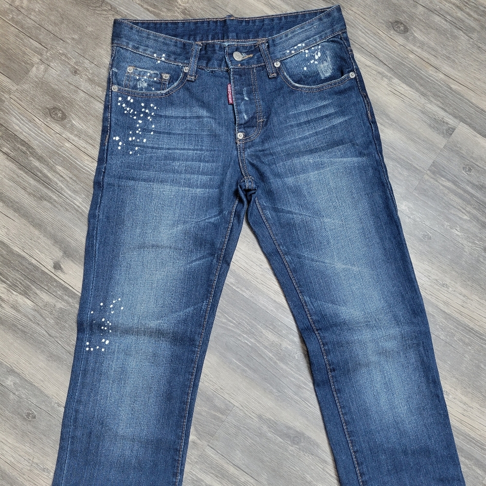 DSQUARED Painted Jean